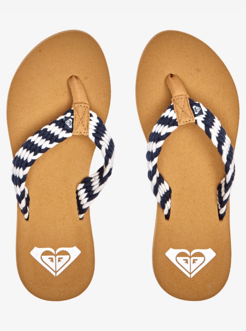 Roxy Porto Flip Flops | 40328-QFZV