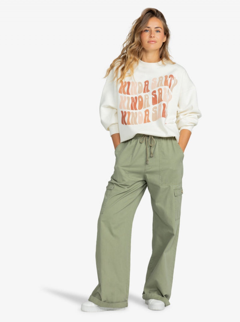 Roxy Precious High Waist Cargo Pants | 10683-ETUQ