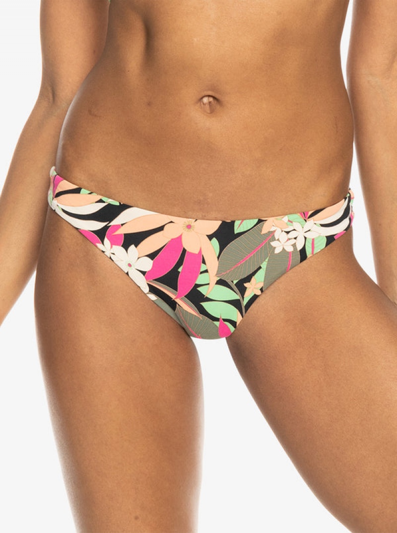 Roxy Printed Beach Classics Cheeky Bikini Bottoms | 56942-OCTL