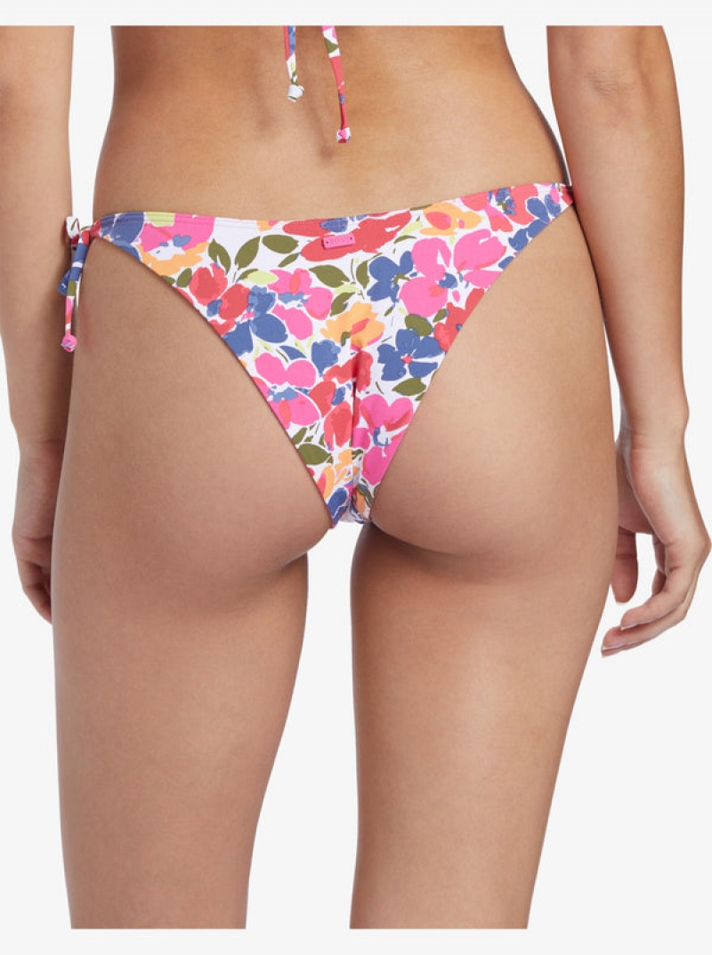 Roxy Printed Beach Classics Cheeky Bikini Bottoms | 49682-AIQL