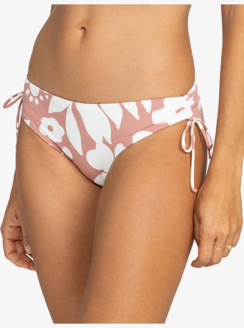 Roxy Printed Beach Classics Hipster Bikini Bottoms | 10783-KHJY