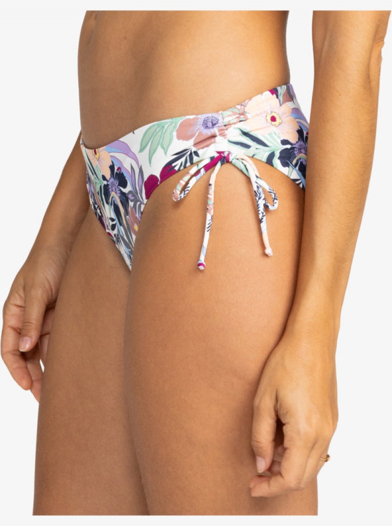 Roxy Printed Beach Classics Hipster Bikini Bottoms | 20765-MXKZ