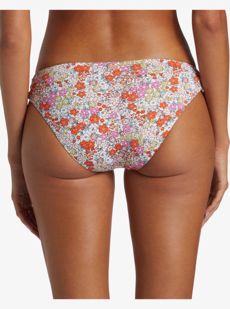 Roxy Printed Beach Classics Hipster Bikini Bottoms | 86012-ZHUK