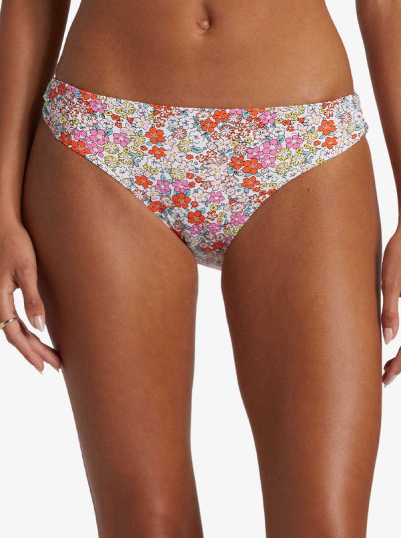 Roxy Printed Beach Classics Hipster Bikini Bottoms | 86012-ZHUK