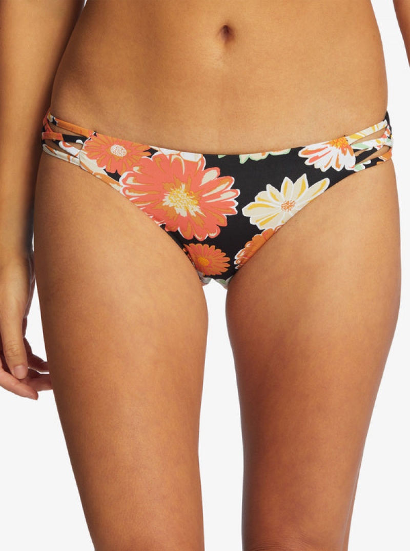 Roxy Printed Beach Classics Hipster Bikini Bottoms | 45279-IUFZ