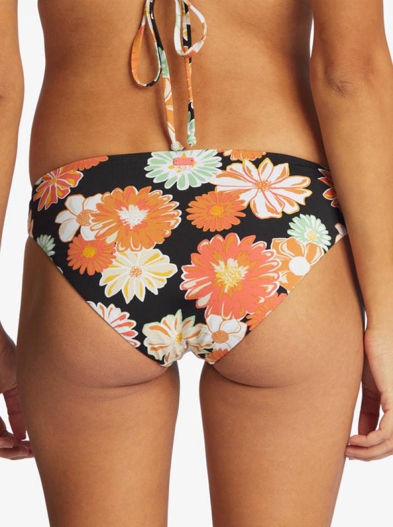 Roxy Printed Beach Classics Hipster Bikini Bottoms | 45279-IUFZ