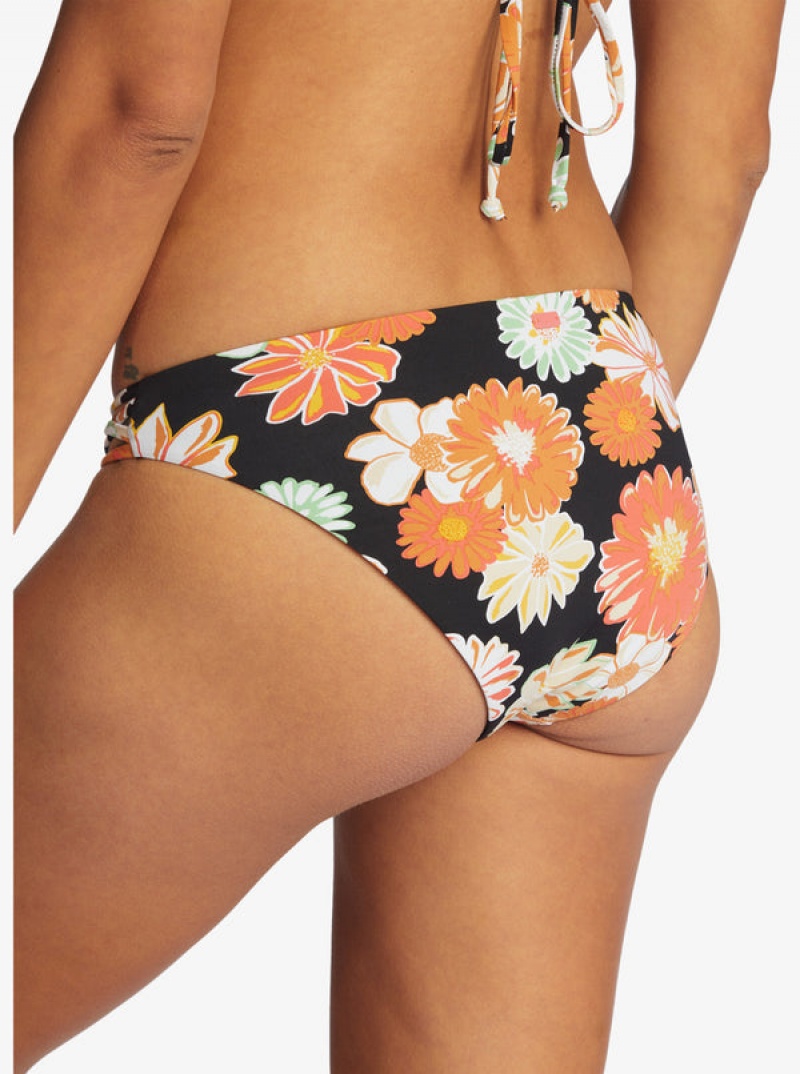 Roxy Printed Beach Classics Hipster Bikini Bottoms | 45279-IUFZ