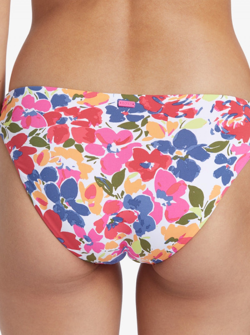 Roxy Printed Beach Classics Hipster Bikini Bottoms | 84592-URAP