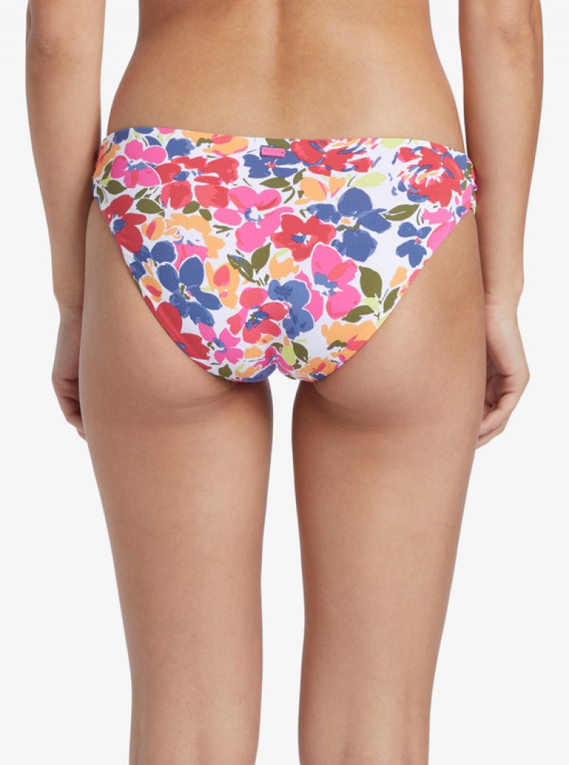 Roxy Printed Beach Classics Hipster Bikini Bottoms | 84592-URAP