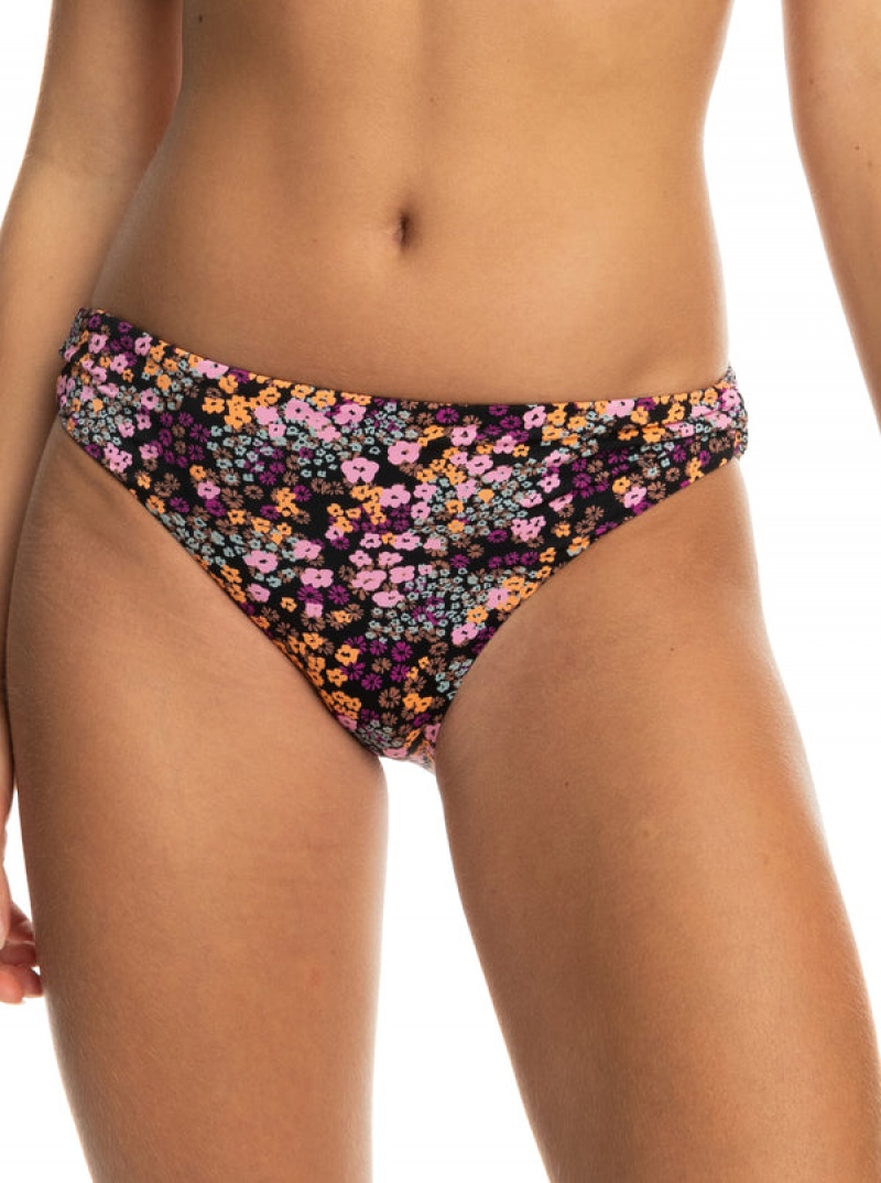 Roxy Printed Beach Classics Hipster Bikini Bottoms | 65397-SAGQ