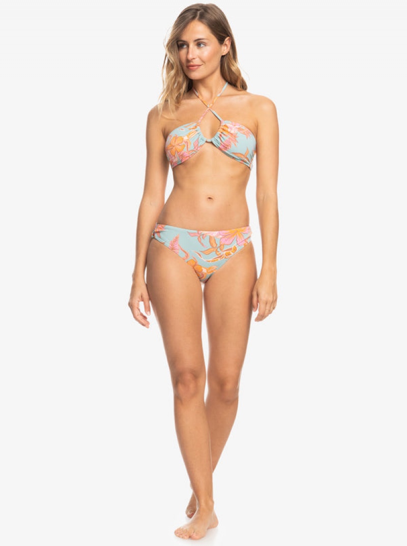 Roxy Printed Beach Classics Hipster Bikini Bottoms | 61279-UGDF