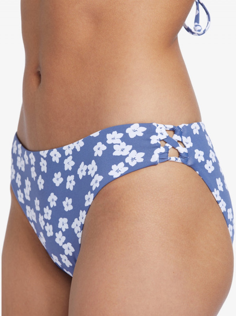 Roxy Printed Beach Classics Hipster Bikini Bottoms | 56432-BITS