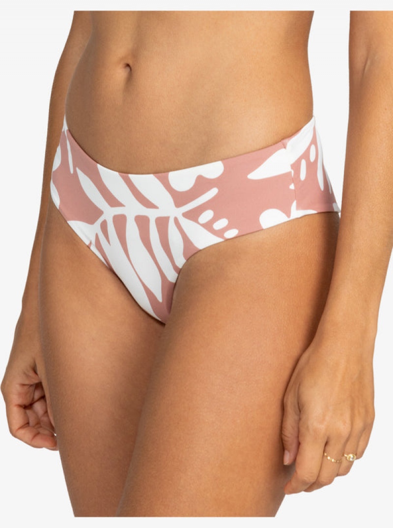 Roxy Printed Beach Classics V-Shape Cheeky Bikini Bottoms | 41329-SCMN