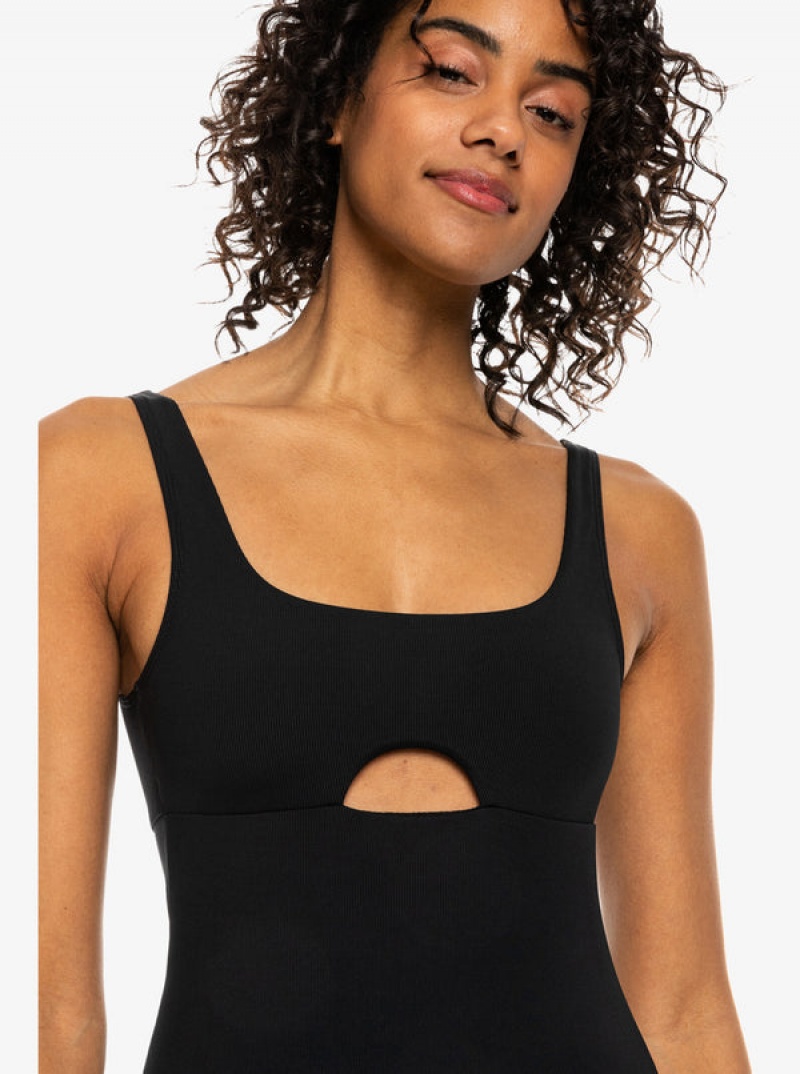 Roxy Pro The Double Line One-Piece Swimsuits | 81023-HJLB