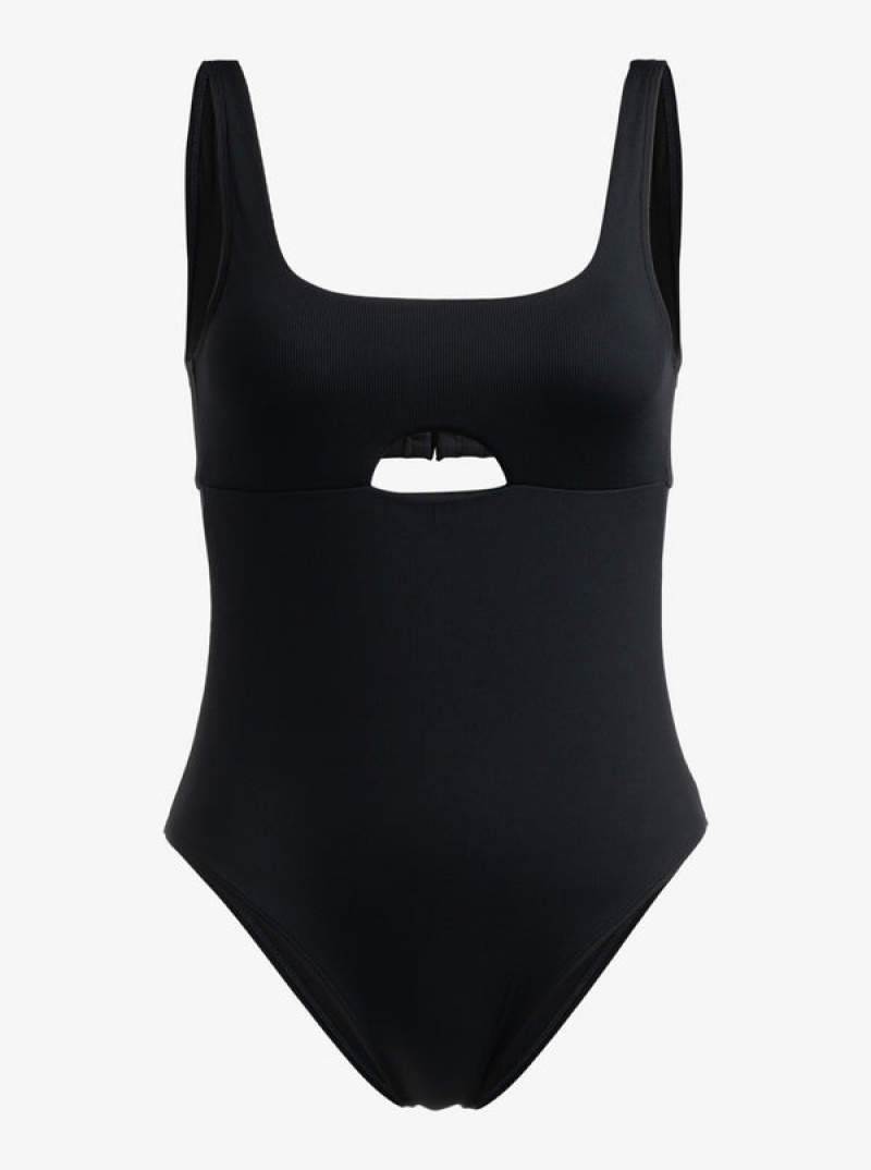 Roxy Pro The Double Line One-Piece Swimsuits | 81023-HJLB