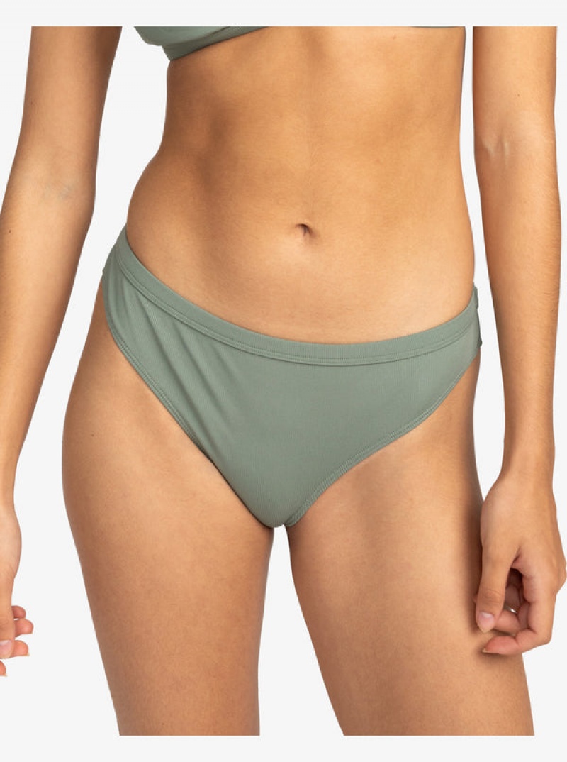 Roxy Pro The Snap Turn Cheeky Bikini Bottoms | 14897-UMRJ