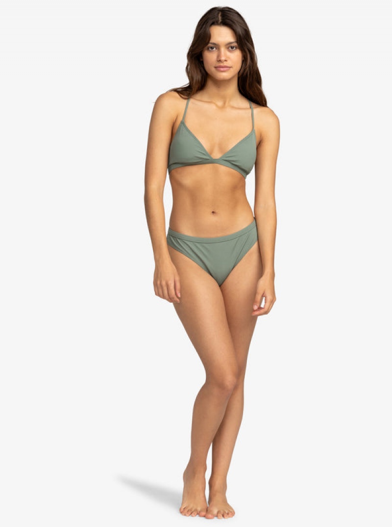 Roxy Pro The Snap Turn Cheeky Bikini Bottoms | 14897-UMRJ