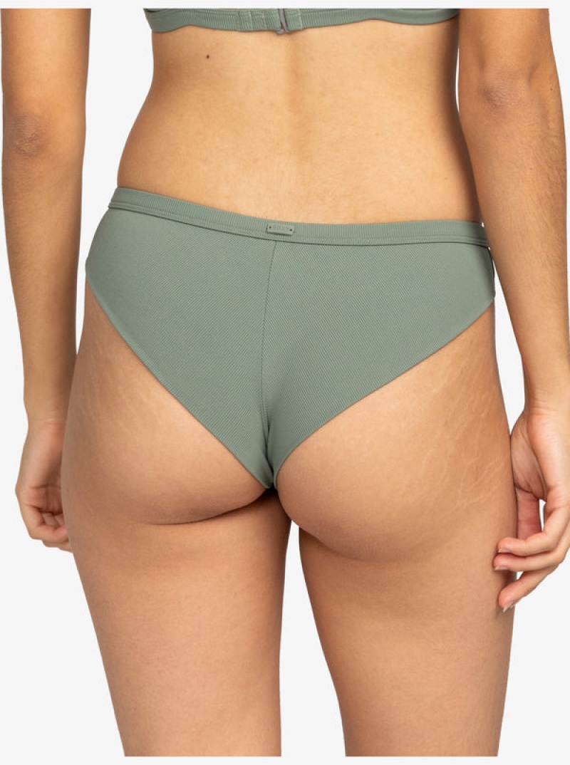 Roxy Pro The Snap Turn Cheeky Bikini Bottoms | 14897-UMRJ