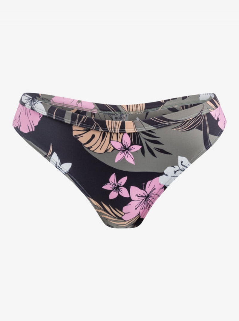 Roxy Pro The Snap Turn Cheeky Bikini Bottoms | 53069-OTMS