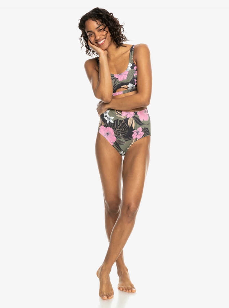 Roxy Pro The Up Surge Bikini Bottoms | 67214-UCMQ