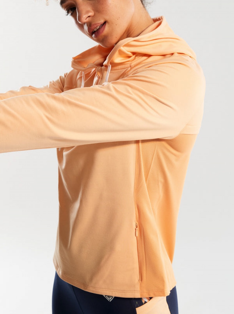 Roxy Pure Pursuit Mesh Hooded Hoodie | 07645-SRLW