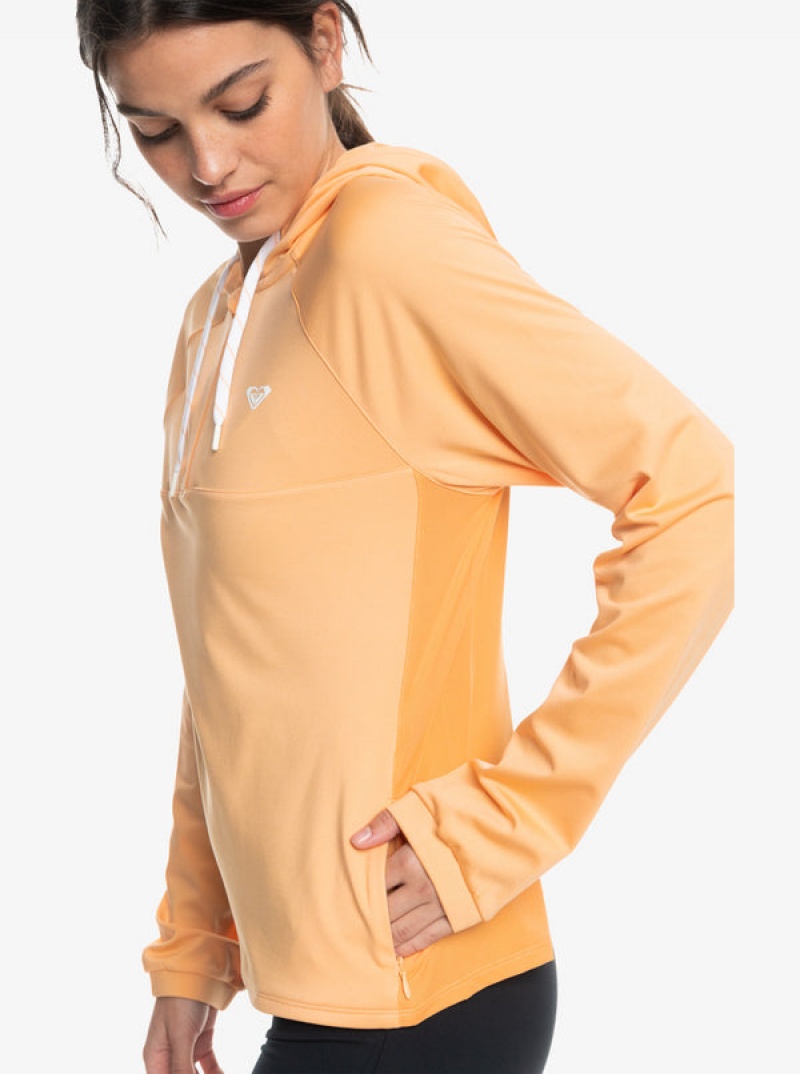 Roxy Pure Pursuit Mesh Hooded Hoodie | 07645-SRLW