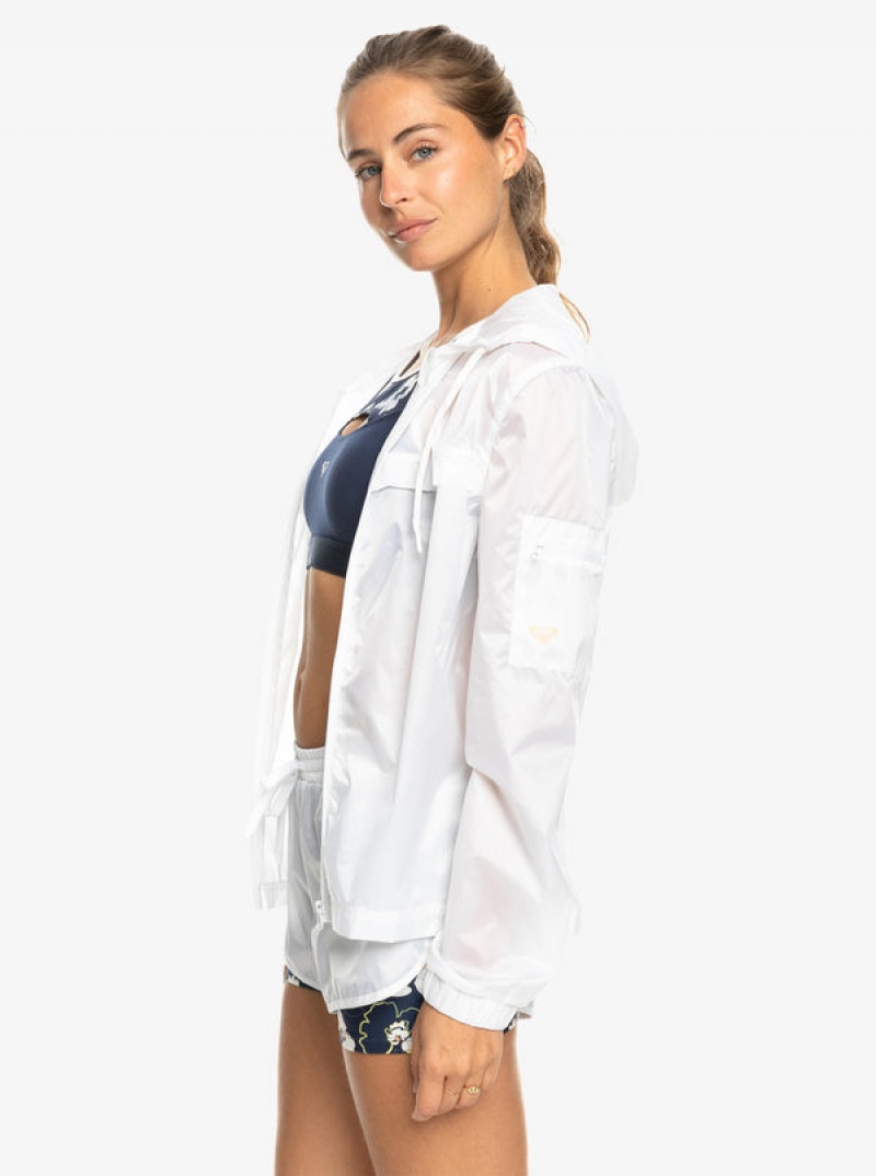 Roxy Pure Pursuit Windbreaker Jackets | 56831-LKFQ