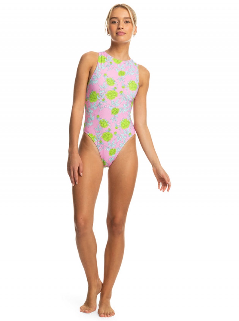 Roxy ROWLEY One-Piece Swimsuits | 40168-ZONX