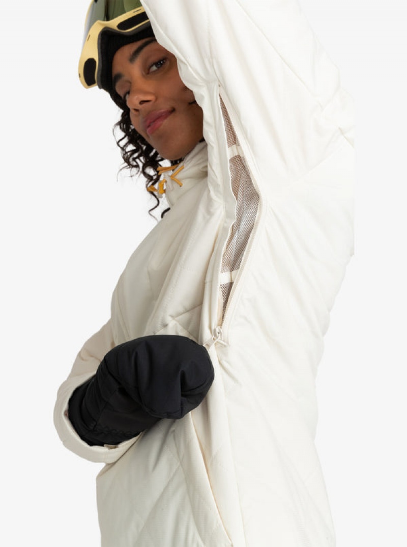 Roxy Radiant Lines Overhead Technical Snowboard Jackets | 52104-SUWV