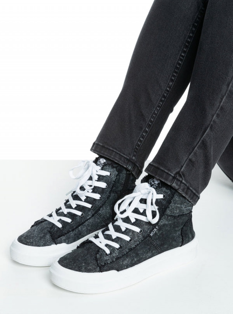 Roxy Rae Mid-Top Sneakers | 40981-QBOG