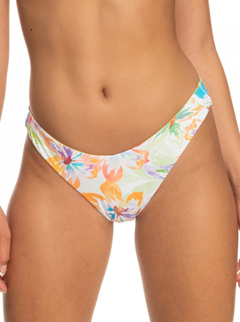 Roxy Retro Reversible Cheeky Bikini Bottoms | 75496-NEHI