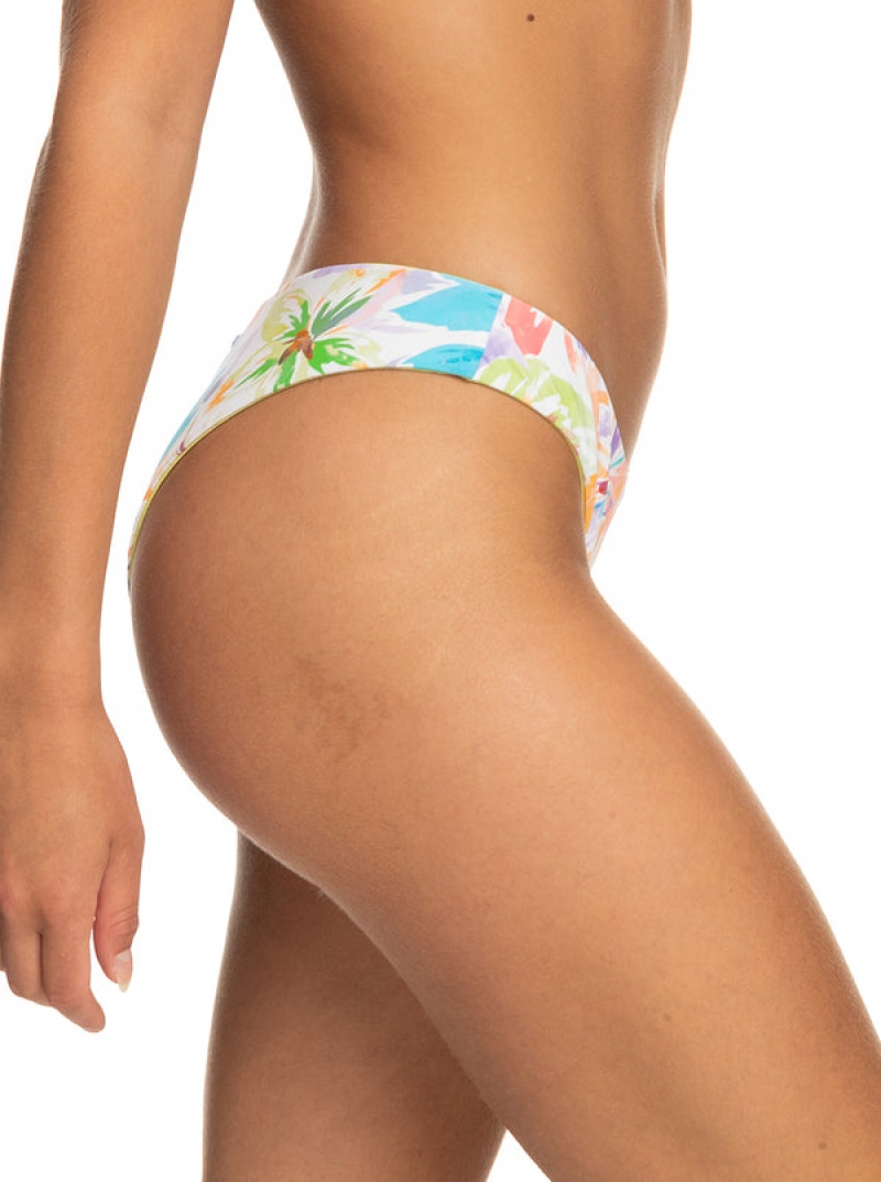 Roxy Retro Reversible Cheeky Bikini Bottoms | 75496-NEHI