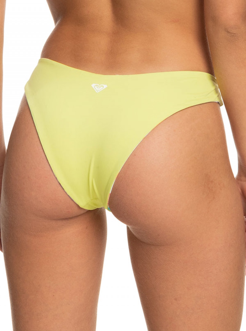 Roxy Retro Reversible Cheeky Bikini Bottoms | 75496-NEHI