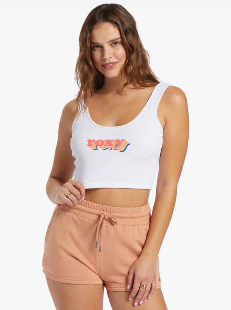 Roxy Retro Stack Tanks | 48053-ZHUB