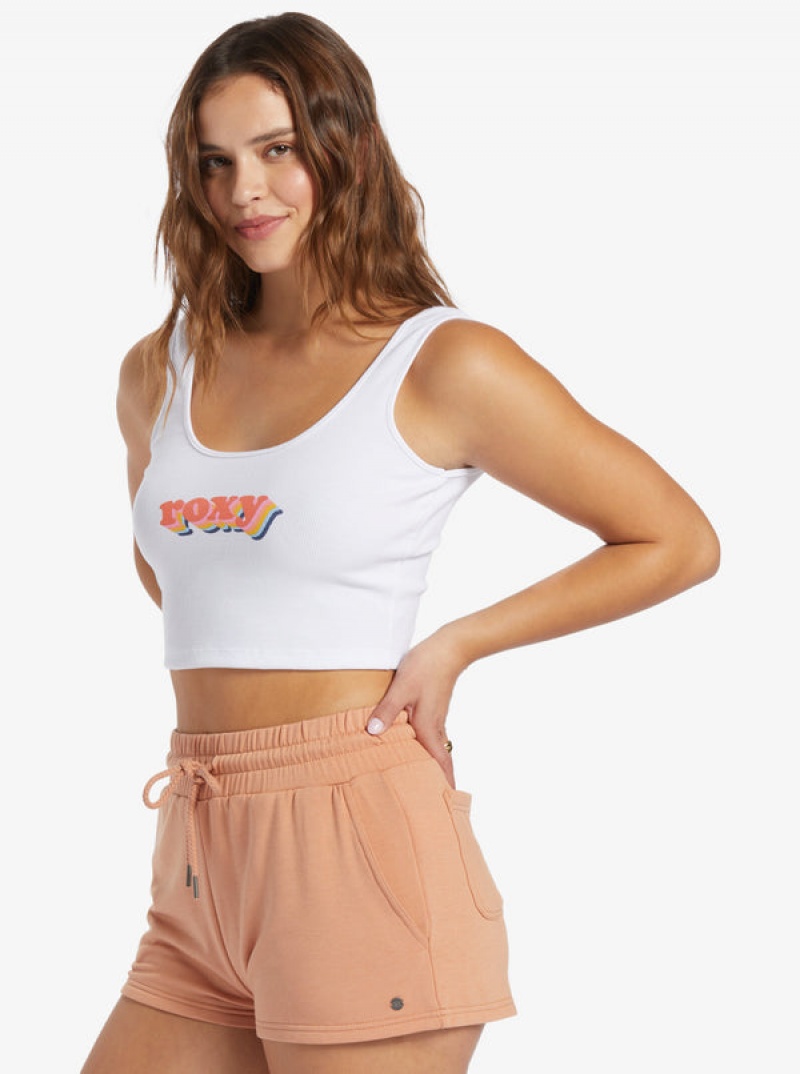 Roxy Retro Stack Tanks | 48053-ZHUB