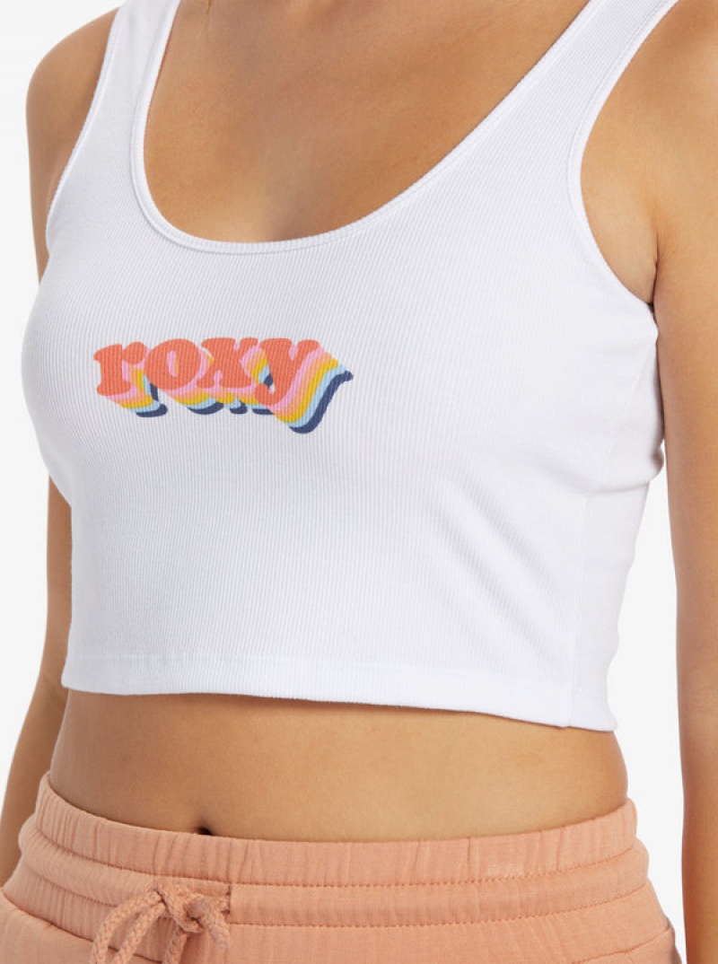 Roxy Retro Stack Tanks | 48053-ZHUB