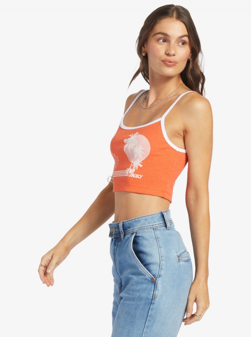 Roxy Retro Surf Sleeveless Muscle Tops | 76234-BVXT