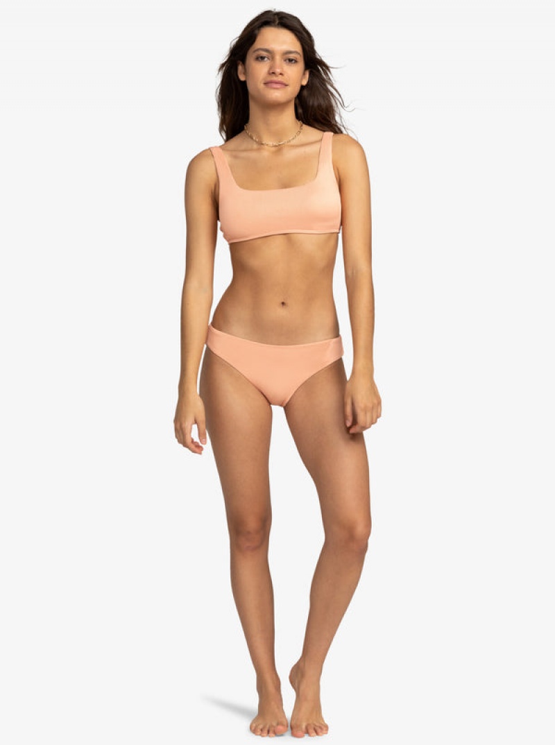 Roxy Rib Love The Glassy Bikini Tops | 09648-SANP