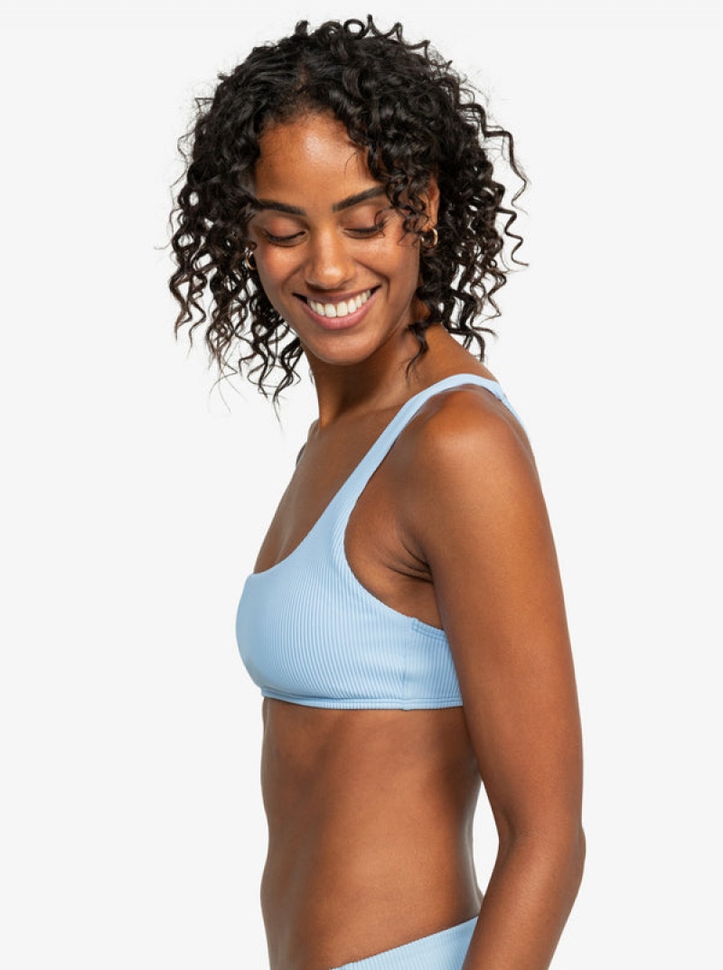 Roxy Rib Love The Glassy Bikini Tops | 37169-XUHC