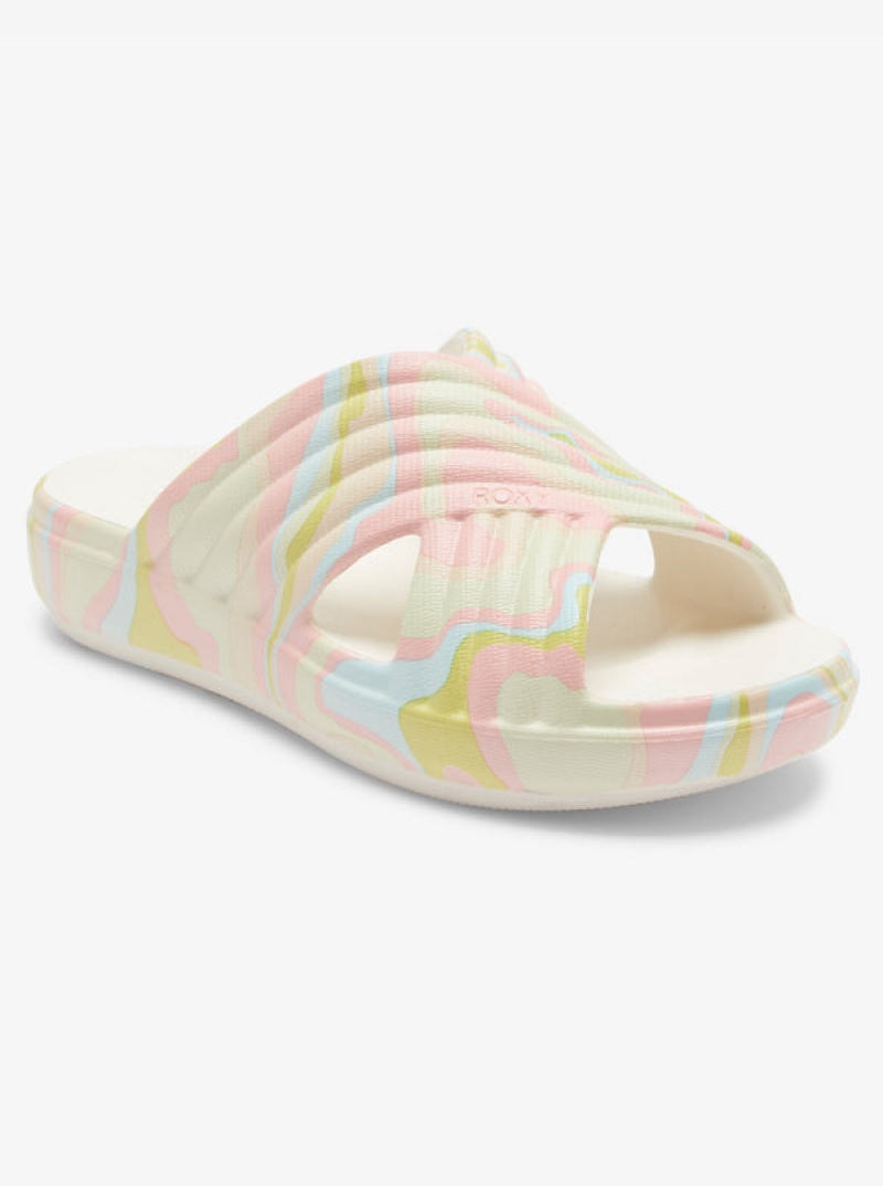 Roxy Rivie Print Sandals | 93465-IZJC