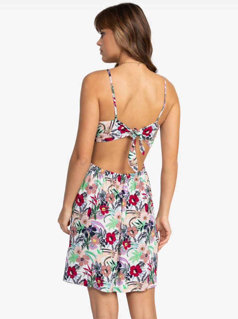 Roxy Riviera Nights Tie BackMini Dress | 56981-SLJO