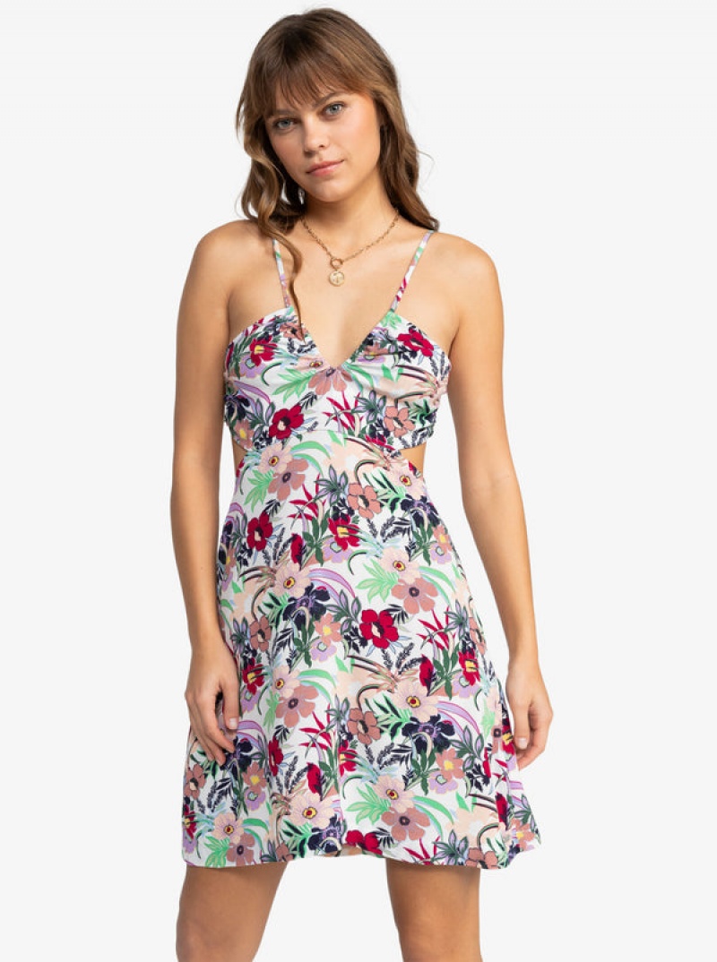 Roxy Riviera Nights Tie BackMini Dress | 56981-SLJO