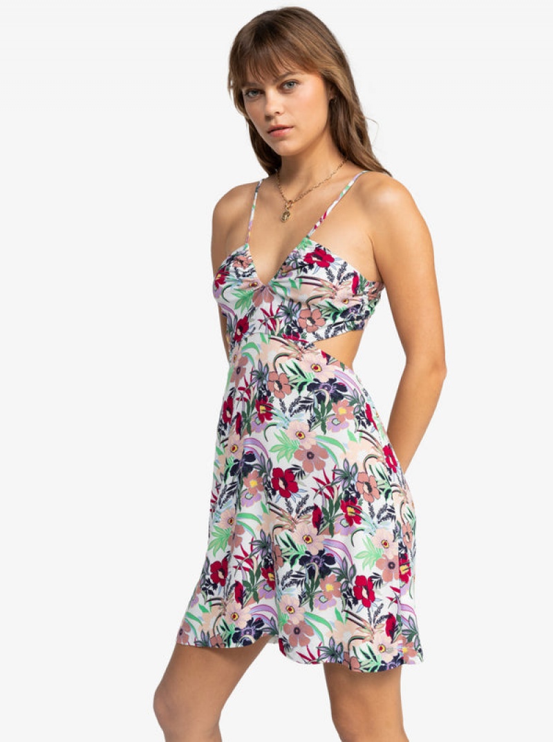 Roxy Riviera Nights Tie BackMini Dress | 56981-SLJO