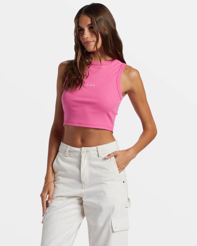 Roxy Roxify Fitted Ribbed Tanks | 76453-XYLM