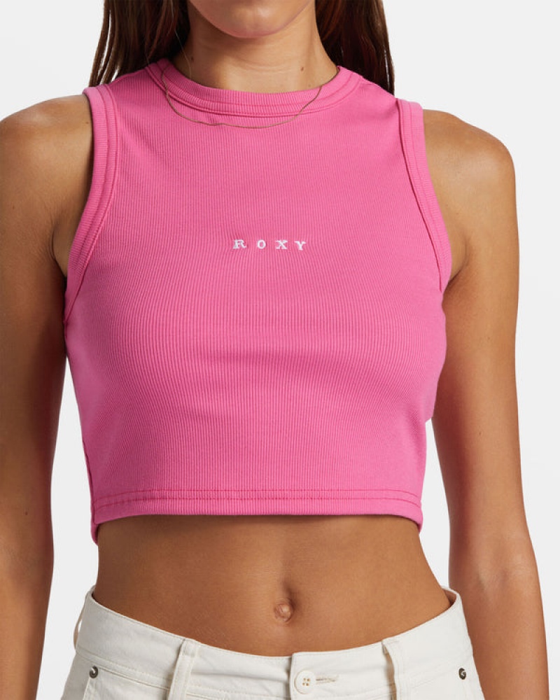 Roxy Roxify Fitted Ribbed Tanks | 76453-XYLM