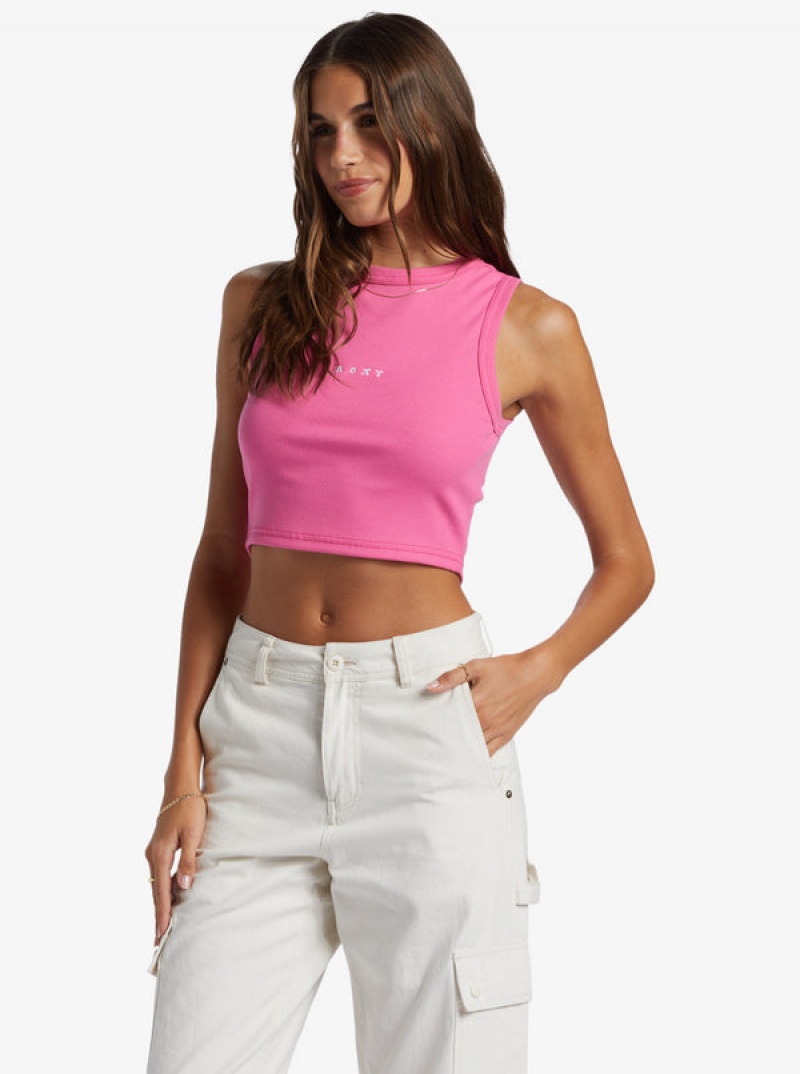 Roxy Roxify Fitted Ribbed Tanks | 76453-XYLM