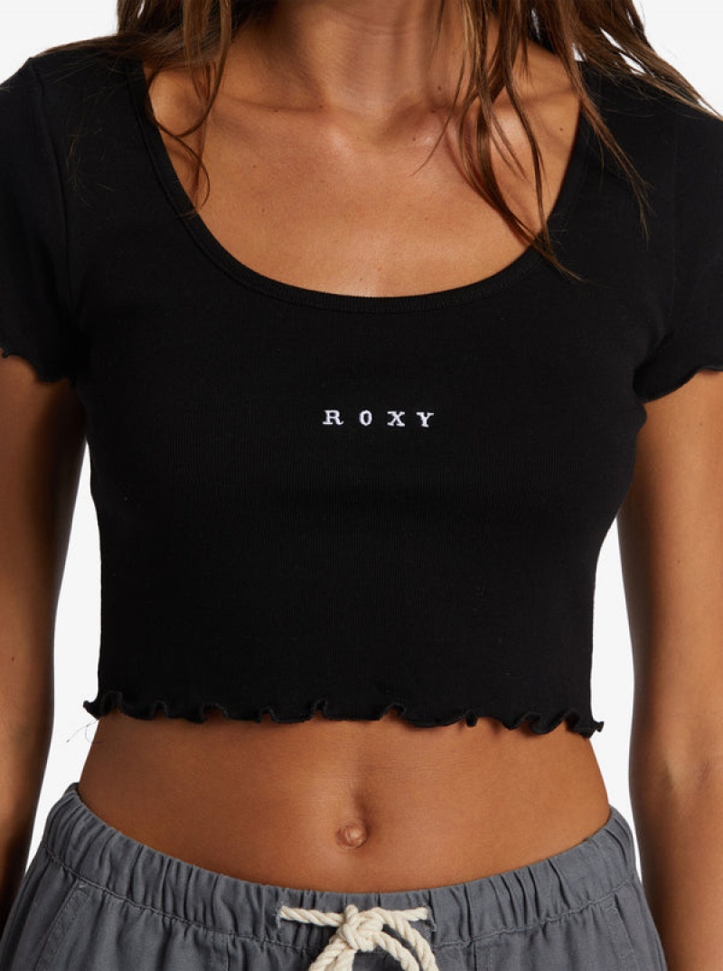 Roxy Roxify Scoop Neck T-shirts | 29638-VOLY