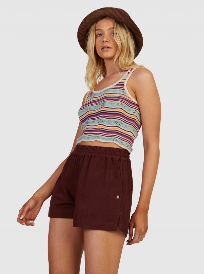 Roxy Sailing Flow Knitted Tanks | 63504-UONI