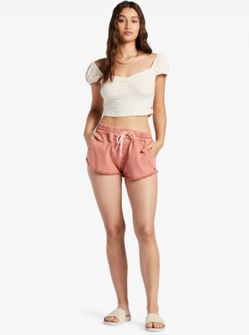 Roxy Scenic Route Elastic Waist Shorts | 57439-YSVD