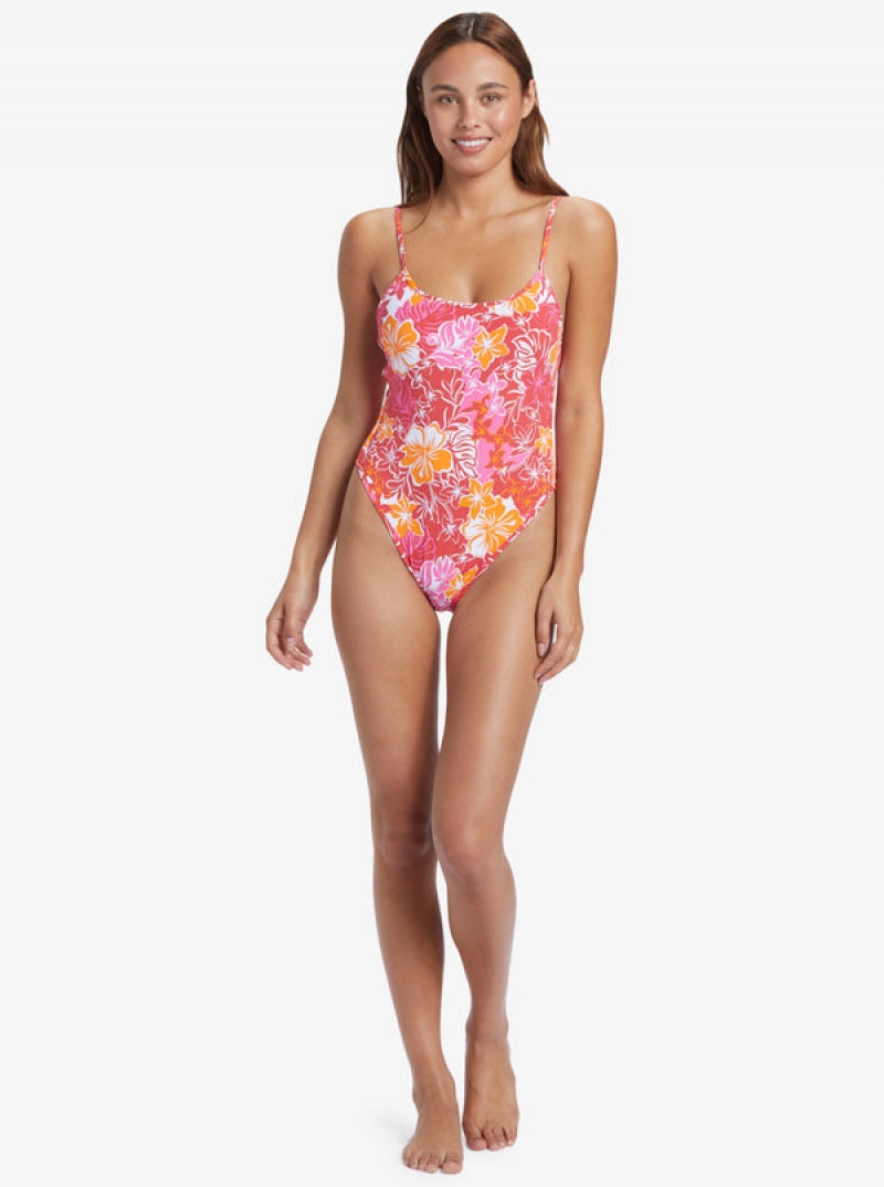 Roxy Sea Spray One-Piece Swimsuits | 52698-ZKAX